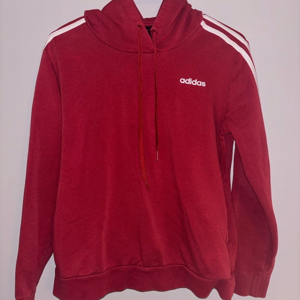 Adidas Red Hoodie